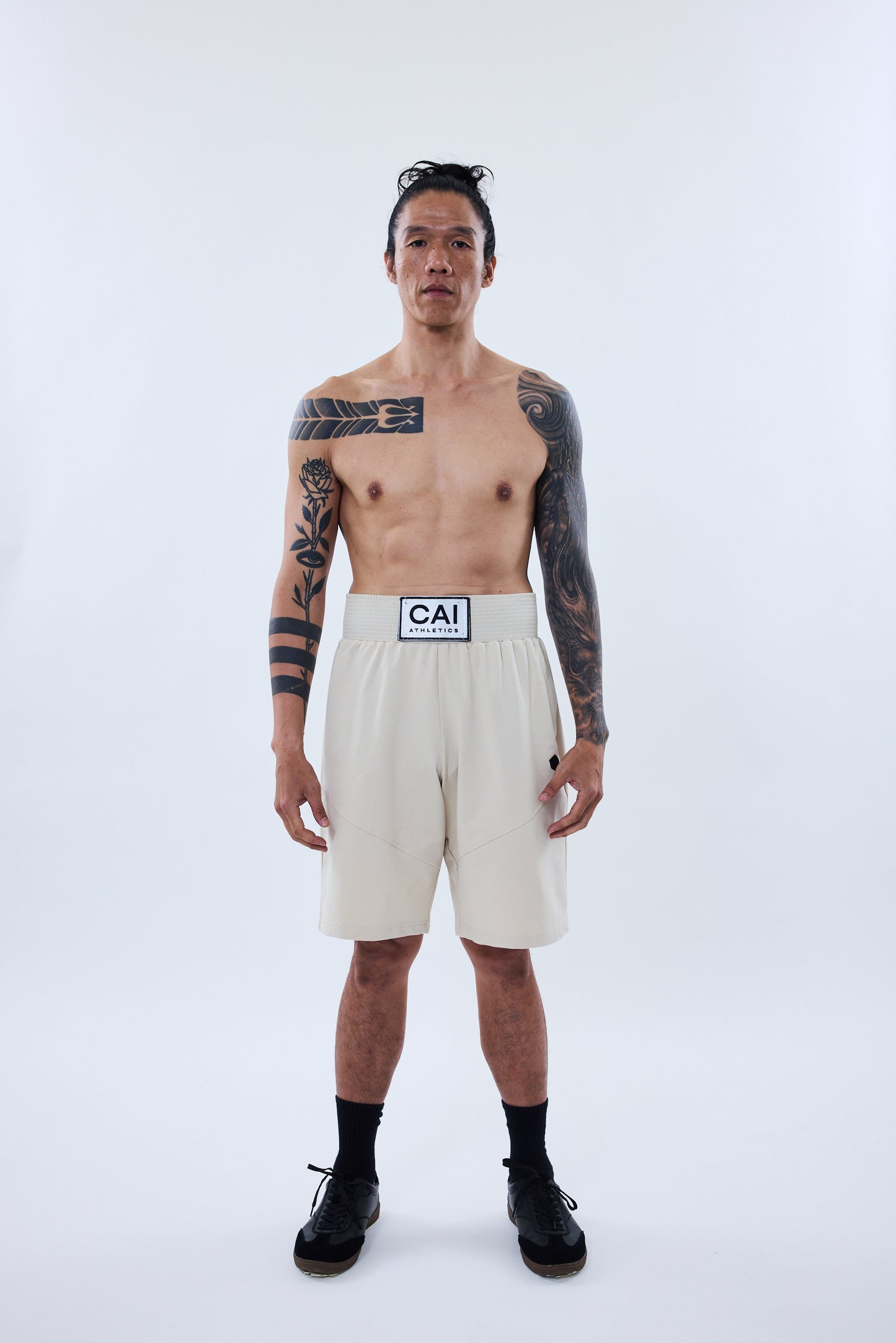 CAI-P2-03 短褲 / 杏色