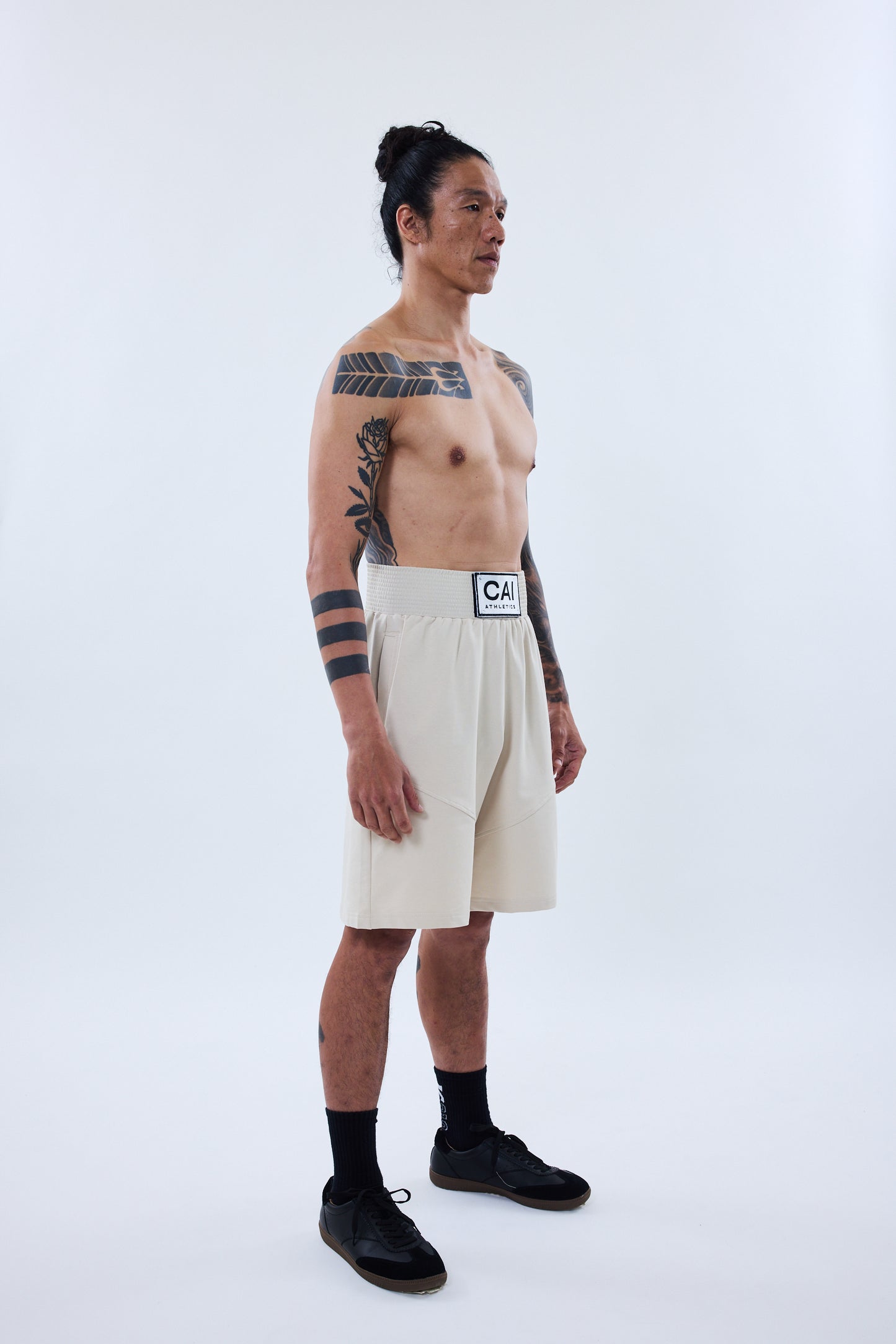 CAI-P2-03 短褲 / 杏色