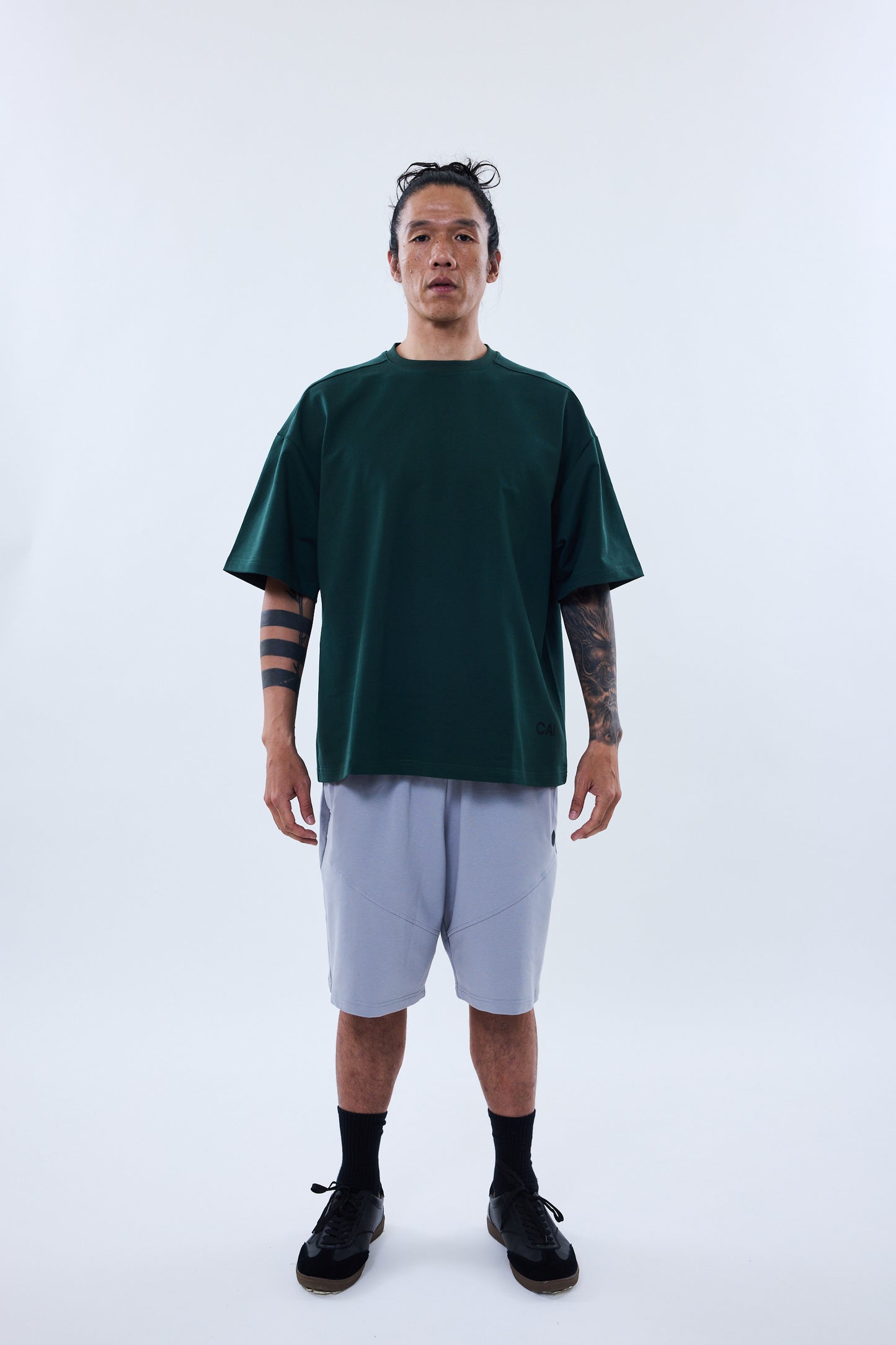 CAI-T2-02 T恤 / 深綠色