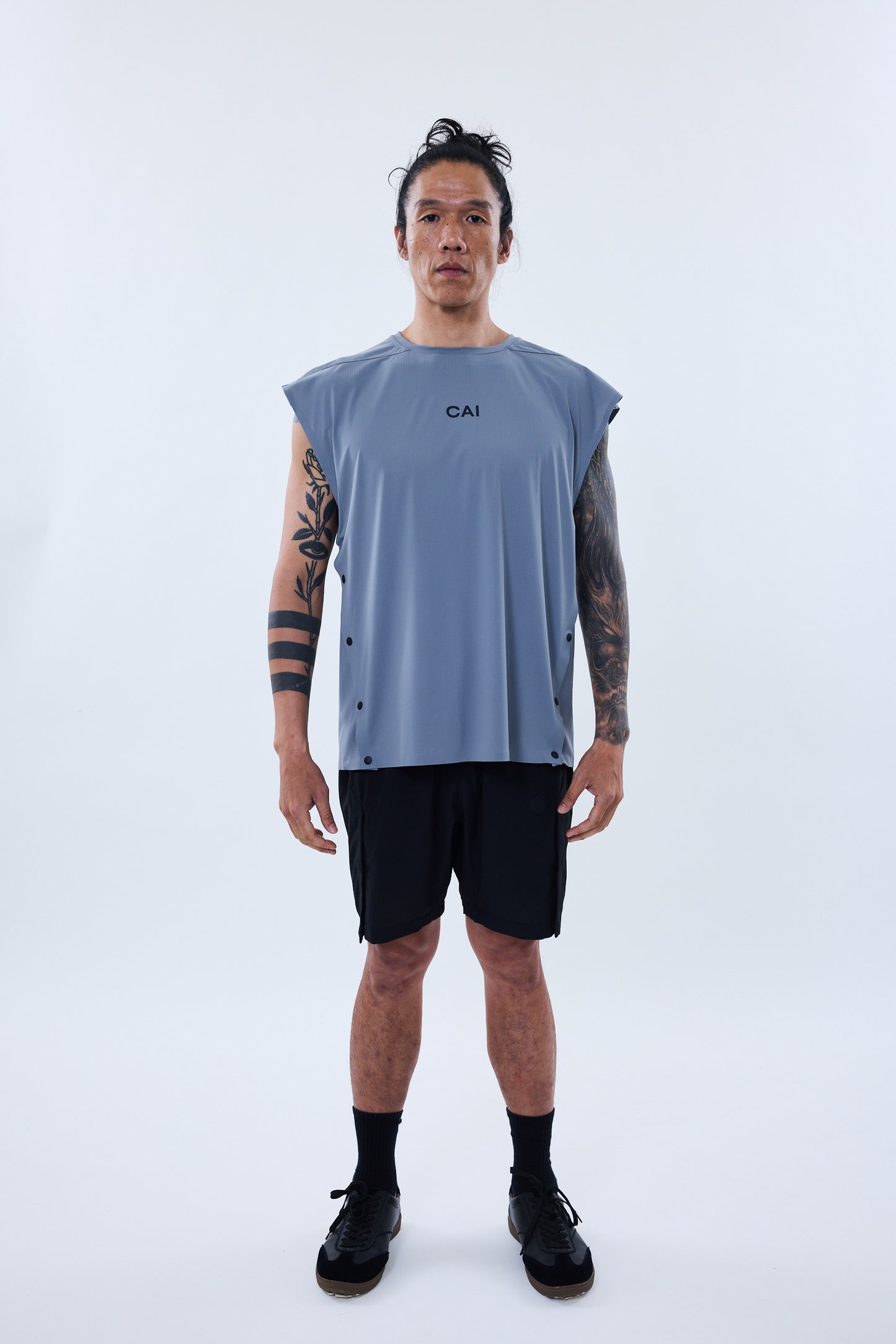 CAI-T3-03 背心 / 灰色