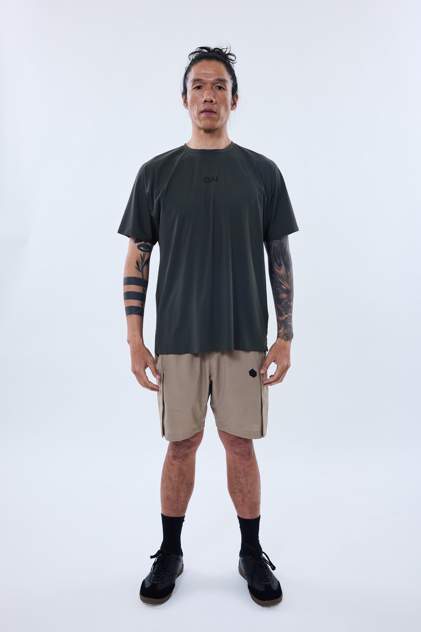 CAI-T1-02 T恤 / 深綠色